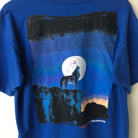 90s Vintage Marlboro Unlimited Graphic Tee Shirt L - Picture 4 of 8